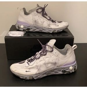Kendrick Lamar Nike React Element 55 Pure Platinum Size 14 CJ3312-001